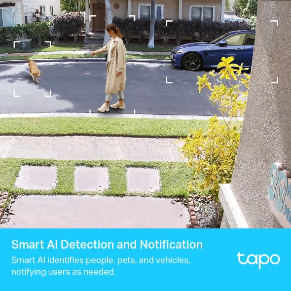 TP-Link Tapo C420S2 Smart Wire-Free Security Camera System 2-pack