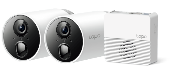 TP-Link Tapo C420S2 Smart Wire-Free Security Camera System 2-pack